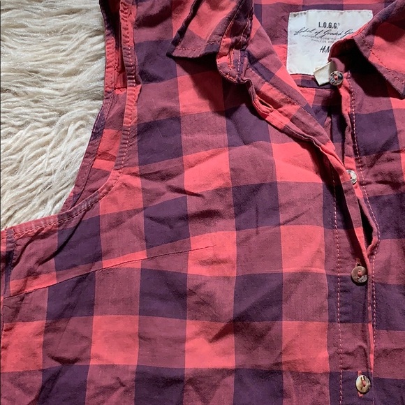 H&M button up tank top - Picture 2 of 3